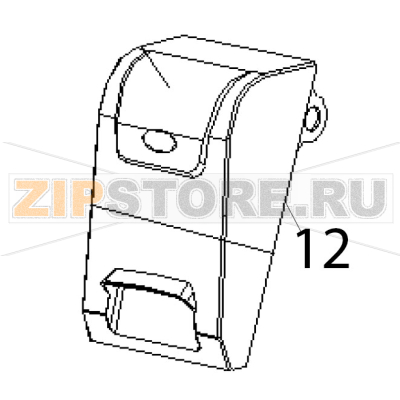 Transparent front cover Hurakan HKN-HBH850 Transparent front cover Hurakan HKN-HBH850Запчасть на деталировке под номером: 12