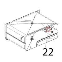 OR 46x2, VMQ 70 rosso Unox XVC 104