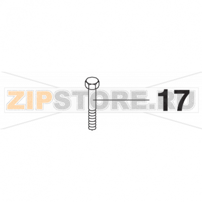 Screw M10x55 Bear Varimixer AR40 VL-1S                                                                          Screw M10x55 Bear Varimixer AR40 VL-1SЗапчасть на сборочном чертеже под номером: 17Название запчасти на датском&nbsp;языке: Screw M10x55 Bear Varimixer AR40 VL-1S