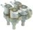WATER INLET SOLENOID VALVE 4 OUTLETS 90G