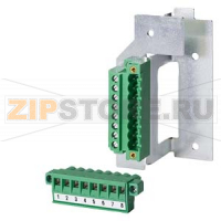 АКСЕССУАР ДЛЯ DISCONNECTOR-FUSE IN-LINE ТИП, CAN BE PLUGGED IN,NH2,3 MULTIFUNCTIONAL CONNECTOR 8 X 2.5 SQ. MM WITH FIXING SCREWS Siemens 3NJ6940-3EC00
