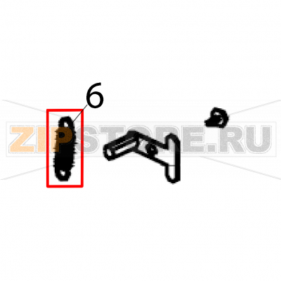 Spring (head sensor) Sato LT408 LH Spring (head sensor) Sato LT408 LHЗапчасть на деталировке под номером: 6Название запчасти на английском языке: Spring (head sensor) Sato LT408 LH.