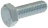 ВИНТ ИЗ НЕРЖ.СТАЛИ T.E. M8X25 UNI 5739 DIN 24017