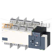 Автоматич. переключатель нагрузки (ATSE) Ue: AC 415V Ith: 3200A 4-P 50/60 Hz Siemens 3KC8460-0JA22-0GA3