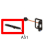 Black mark & see-through pcb assembly Godex EZ-6200 plus