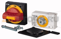 Ручка поворотная на дверь красно-черная, ручка + привод + ось, NZM1 Eaton NZM1-XTVDVR-0