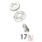 Air regulation bushing D22 Tecnoinox PC105G7