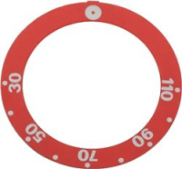 ПРИЛЕПЛЯЕМЫЙ ДИСК, КРАСНЫЙ, К РУЧКЕ 30-110°C