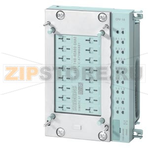 SIMATIC DP, ПНЕВМАТИЧЕСКИЙ ИНТЕРФЕЙС ДЛЯ ET 200PRO 16 DO (ПНЕВМАТИЧЕСКИХ), ДЛЯ ПОДКЛЮЧЕНИЯ БЛОКА ЗАДВИЖЕК CPV-10 ФИРМЫ FESTO, ВКЛЮЧАЯ ШИННЫЙ МОДУЛЬ Siemens 6ES7148-4EA00-0AA0 