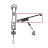 Spring conrol plate KitchenAid 5K5SS