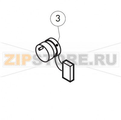 Washing geared motors with capacitor Lainox MVE051P               Washing geared motors with capacitor Lainox MVE051PЗапчасть на сборочном чертеже под номером: 3Название запчасти на итальянском языке языке: Washing geared motors with capacitor Lainox MVE051P
