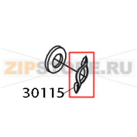 Washer, save, .740 x .520 x .08 Zebra 105SE