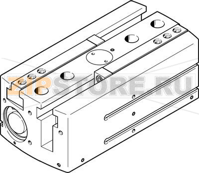 Микрозахват параллельный Festo HGPL-40-80-A-B 
