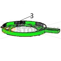 Ghiera espulsione bicchieri marrone Bianchi BVM-951 Ghiera espulsione bicchieri marrone Bianchi BVM-951Запчасть на деталировке под номером: 3Название запчасти Bianchi на итальянском языке: Ghiera espulsione bicchieri marrone BVM-951.