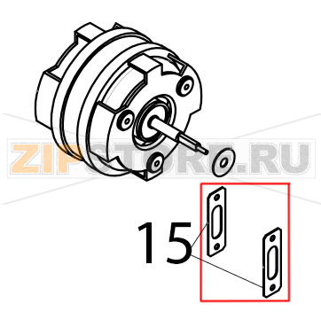 Guarnizione resistenza circolare e suola Tecnoeka KF 981 UD Guarnizione resistenza circolare e suola Tecnoeka KF 981 UDЗапчасть на деталировке под номером: 15