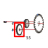 Spur gear, 75T, M0.5, IDΦ4 Godex RT730