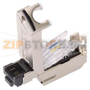 SIMATIC NET IE FC RJ45 PLUG 145, RJ45-ВИЛКА С МЕТАЛЛИЧЕСКИМ КОРПУСОМ ДЛЯ СИСТЕМ БЫСТРОГО ПОДКЛЮЧЕНИЯ, ВЫХОД КАБЕЛЯ 145 ГРАД., УПАКОВКА ИЗ 10 ШТУК Siemens 6GK1901-1BB30-0AB0 