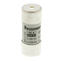 Предохранитель, 16 A, AC 690 В, 80 кА, 22x58 мм, gL/gG, IEC Eaton CYL FUSE >STR >22x58 16A GG 6