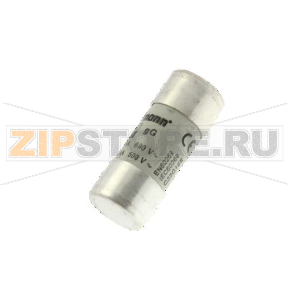 Предохранитель, 16 A, AC 690 В, 80 кА, 22x58 мм, gL/gG, IEC Eaton CYL FUSE >STR >22x58 16A GG 6 