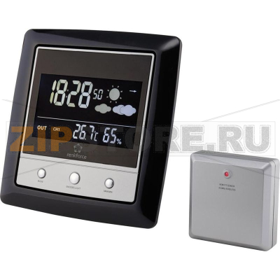 Метеостанция беспроводная, цифровая, с выносным датчиком Renkforce KL4931 