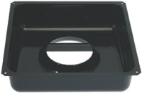 ENAMELLED TRAY FOR BURNER