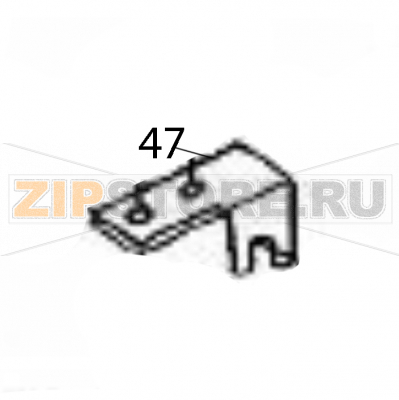 Stopper BR. Sato M84Pro Stopper BR. Sato M84ProЗапчасть на деталировке под номером: 47Название запчасти на английском языке: Stopper BR. Sato M84Pro.