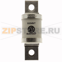 Предохранитель, 500 A, AC 690 В, DC 350 В, 200 кА, BS88, 83x113 мм, aR, BS Eaton 500A 690V AC TYP