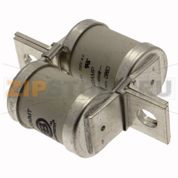 Предохранитель, 500 A, AC 690 В, DC 350 В, 200 кА, BS88, 83x113 мм, aR, BS Eaton 500A 690V AC TYP 