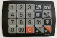 Пленка клавиатуры Mertech 327 AC