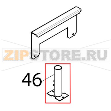 Camino scarico vapori Tecnoeka KF 1010 A UD Camino scarico vapori Tecnoeka KF 1010 A UDЗапчасть на деталировке под номером: 46