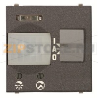 ИК-датчик движения пассивный, двухмодульный, антрацитовый ABB 2CLA224100N1801