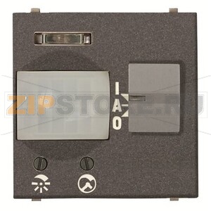 ИК-датчик движения пассивный, двухмодульный, антрацитовый ABB 2CLA224100N1801 