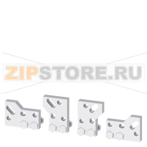 rear, broadened main conn. pieces f. mounting on rear main circ. conn. 4 units f. guide frames accessory for circuit breaker 3WL10 / 3VA27 Siemens 3VW9011-0AN76 
