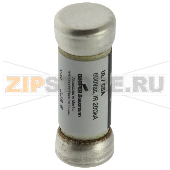 Предохранитель, 6 A, AC 600 В, 200 кА, 14x38 мм, T, UL, сверхбыстрый Eaton TRON FAST ACTING FUSE 