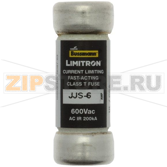 Предохранитель, 6 A, AC 600 В, 200 кА, 14x38 мм, T, UL, сверхбыстрый Eaton TRON FAST ACTING FUSE 