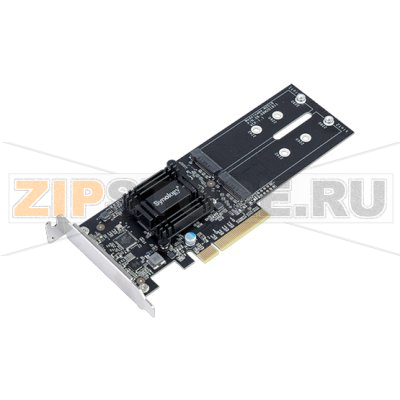 Плата PCIe 3.0x8, RJ-45 Synology M2D18 