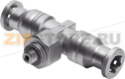 Тройник цанговый с резьбой Festo CRQST-M5-4 