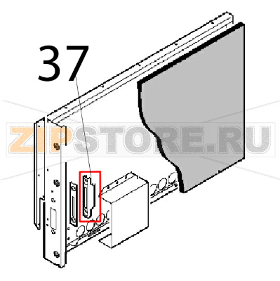 P/rullini cerniera Angelo Po 1G1FA0G P/rullini cerniera Angelo Po 1G1FA0GЗапчасть на деталировке под номером: 37