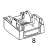 Middle cover Godex EZ-1305
