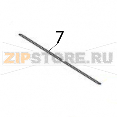 Sheet (tear OFF) Sato CL6NX Plus Sheet (tear OFF) Sato CL6NX PlusЗапчасть на деталировке под номером: 7Название запчасти на английском языке: Sheet (tear OFF) Sato CL6NX Plus.
