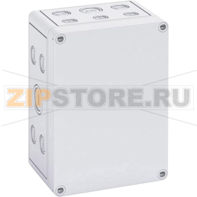 Корпус 130x180x90 мм, материал: поликарбонат, серый, 1 шт Spelsberg TK PC 1813-9-m 