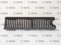 GRIGLIA BACINELLA NERA 160x40 mm