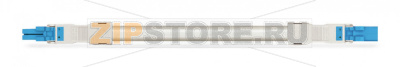 pre-assembled interconnecting cable; Eca; Socket/plug; 2-pole; Cod. I; H05Z1Z1-F 2 x 1,50 mm; 2 m; 1,50 mm; blue Wago 891-8982/016-202 Protected against mismating and maintenance-freeLow profile with 4.4 mm pole spacing...