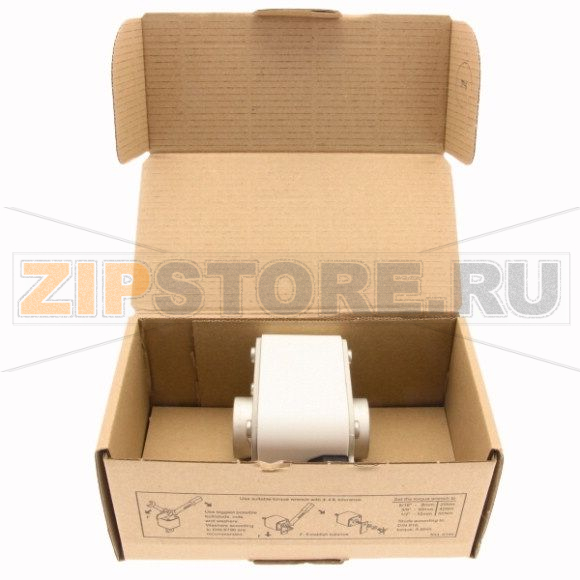 Предохранитель, 2000 A, AC 550 В, 200 кА, size 3, 76x92x53 мм, aR, IEC UL Eaton FUSE 2000A 550 