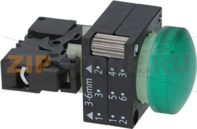 INDICATOR LIGHT GREEN SIEMENS 