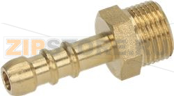 HOSE-END FITTING 3/8 M LPG 