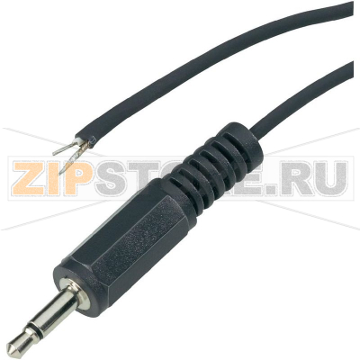 Разъем аудио 3.5 мм, 2 контакта, черный BKL Electronic 1101048/G 