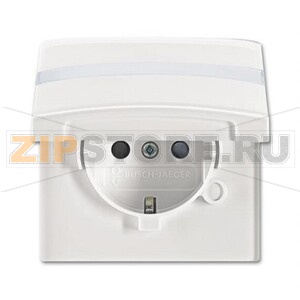 Розетка 16 А, 250 В, IP44, альпийский белый ABB 2CKA002064A0301 