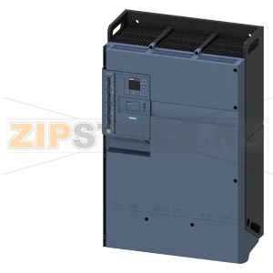 Устройство плавного пуска SIRIUS, ном. раб. напряжение Ue 200-480 В АС, ном. раб. ток до 1100 A (CLASS 10 E), ном. питающее напряжение управления Us: 110-250 В AC, пружинные клеммы вспомогательных цепей Siemens 3RW5556-2HA14 