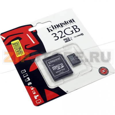 Карта памяти 32 Гб Kingston SDC10-32GB 